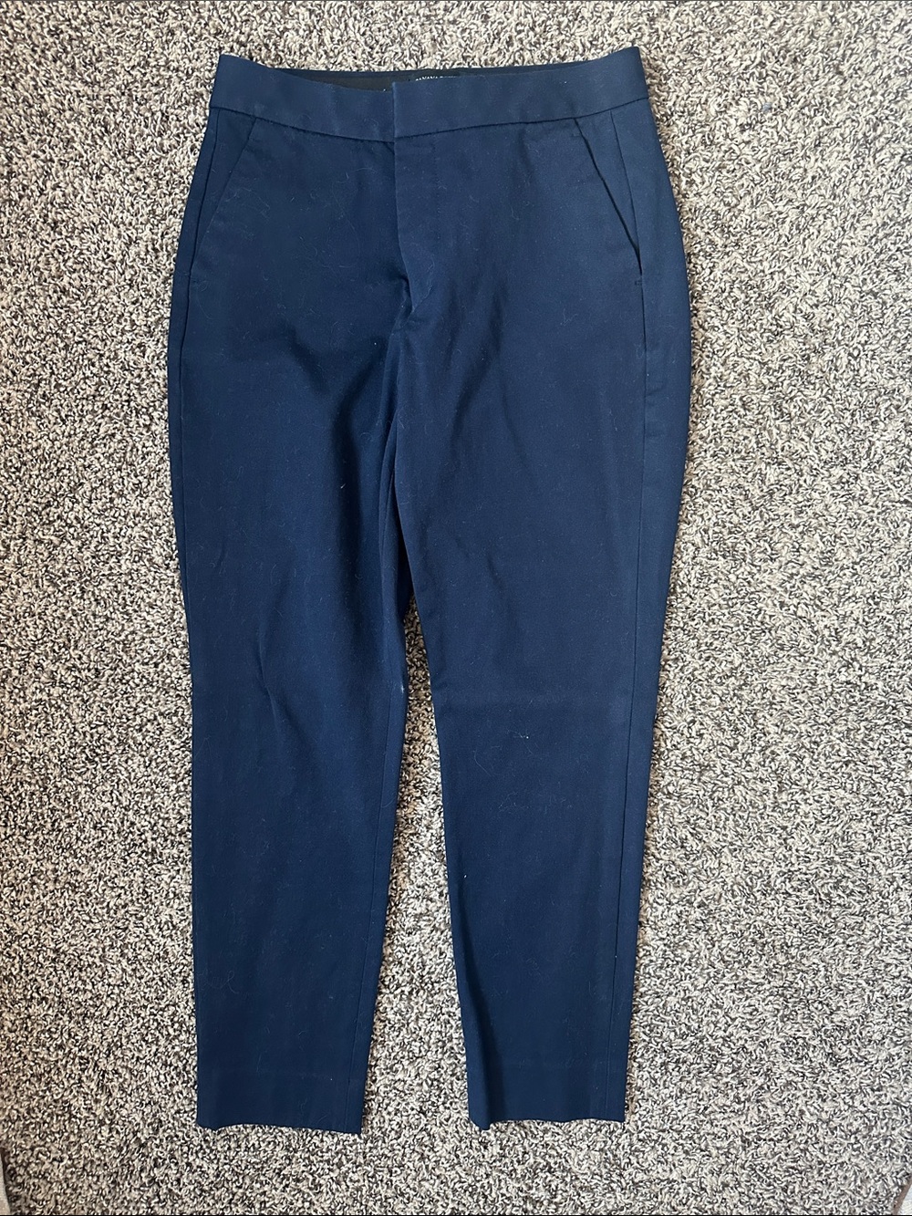 Banana Republic Dark Navy Ankle Slim Pants